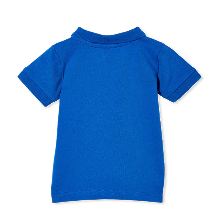Milky Azure Pique Polo - Image 2