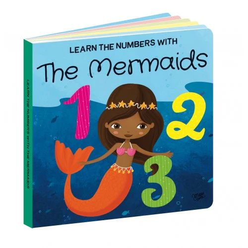3D Puzzle and Book Set - Learn Numbers Mermaids - Image 3