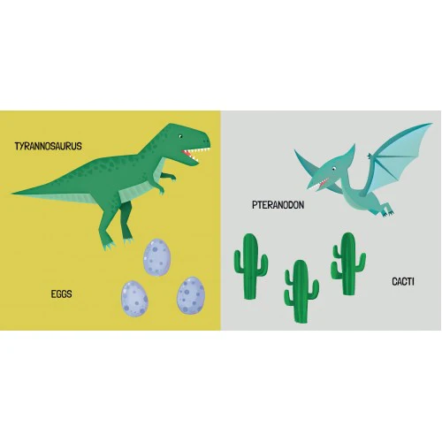 3D Puzzle and Book Set - Learn Words Dinosaurs - Image 3