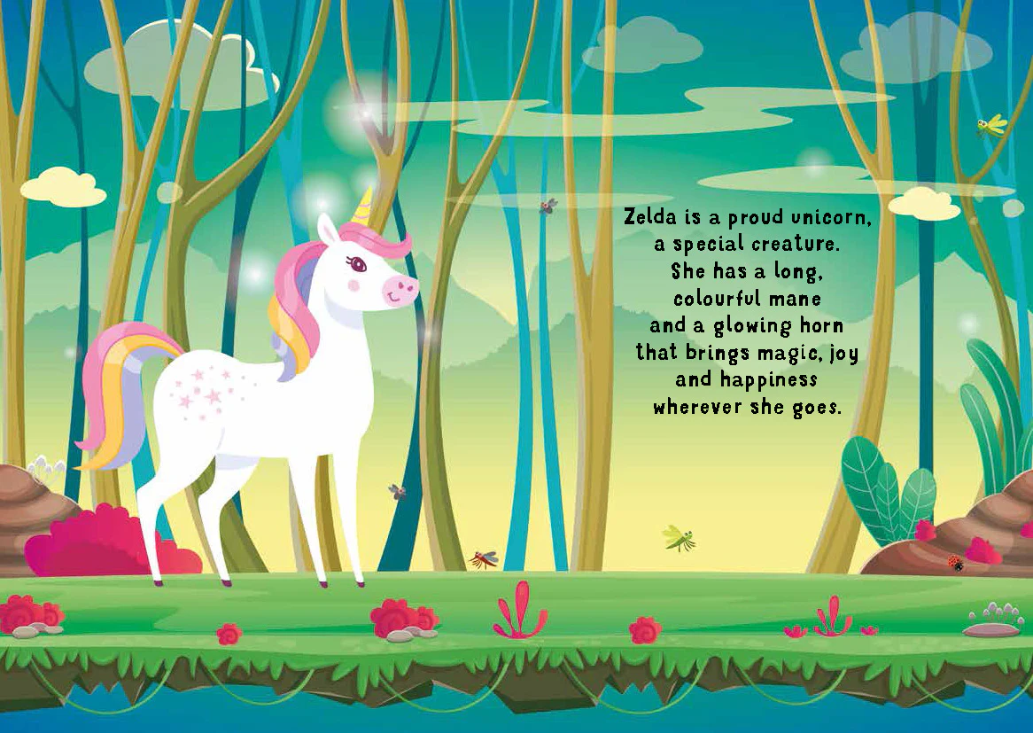 3D Unicorn and Book Set - Image 3