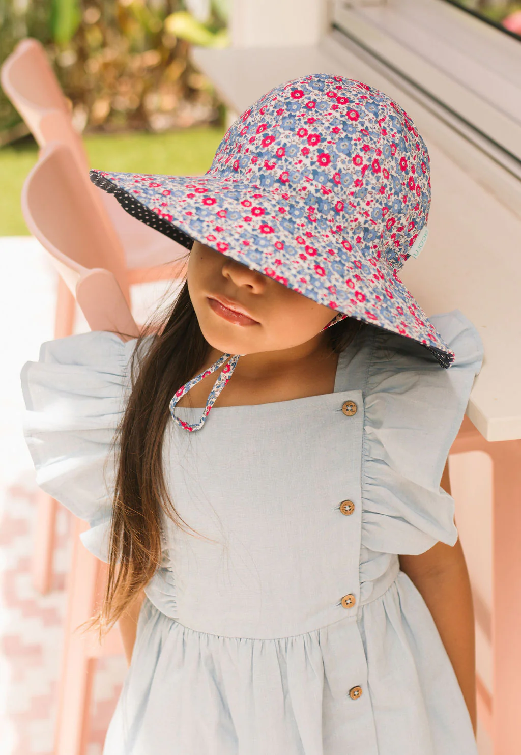 Arabella Wide Brim Sun Hat - Image 2