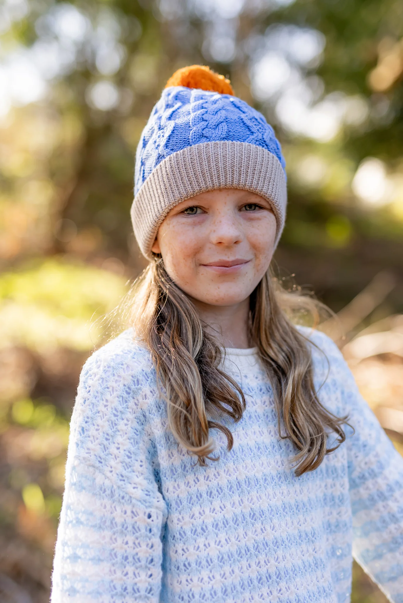 Acorn August Merino Beanie Light Blue - Image 2