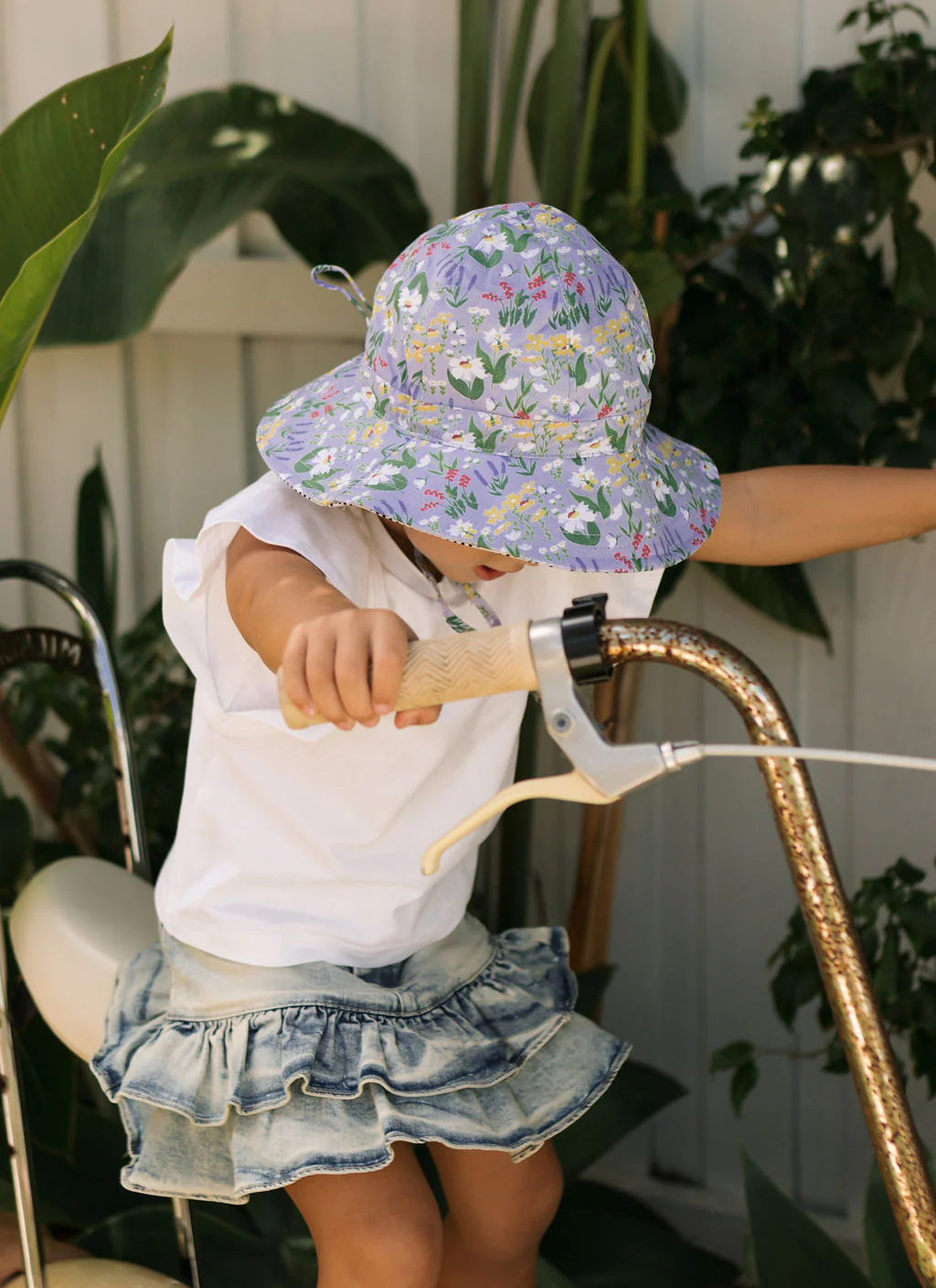 Chateau Blooms Wide Brim Sun Hat - Image 2