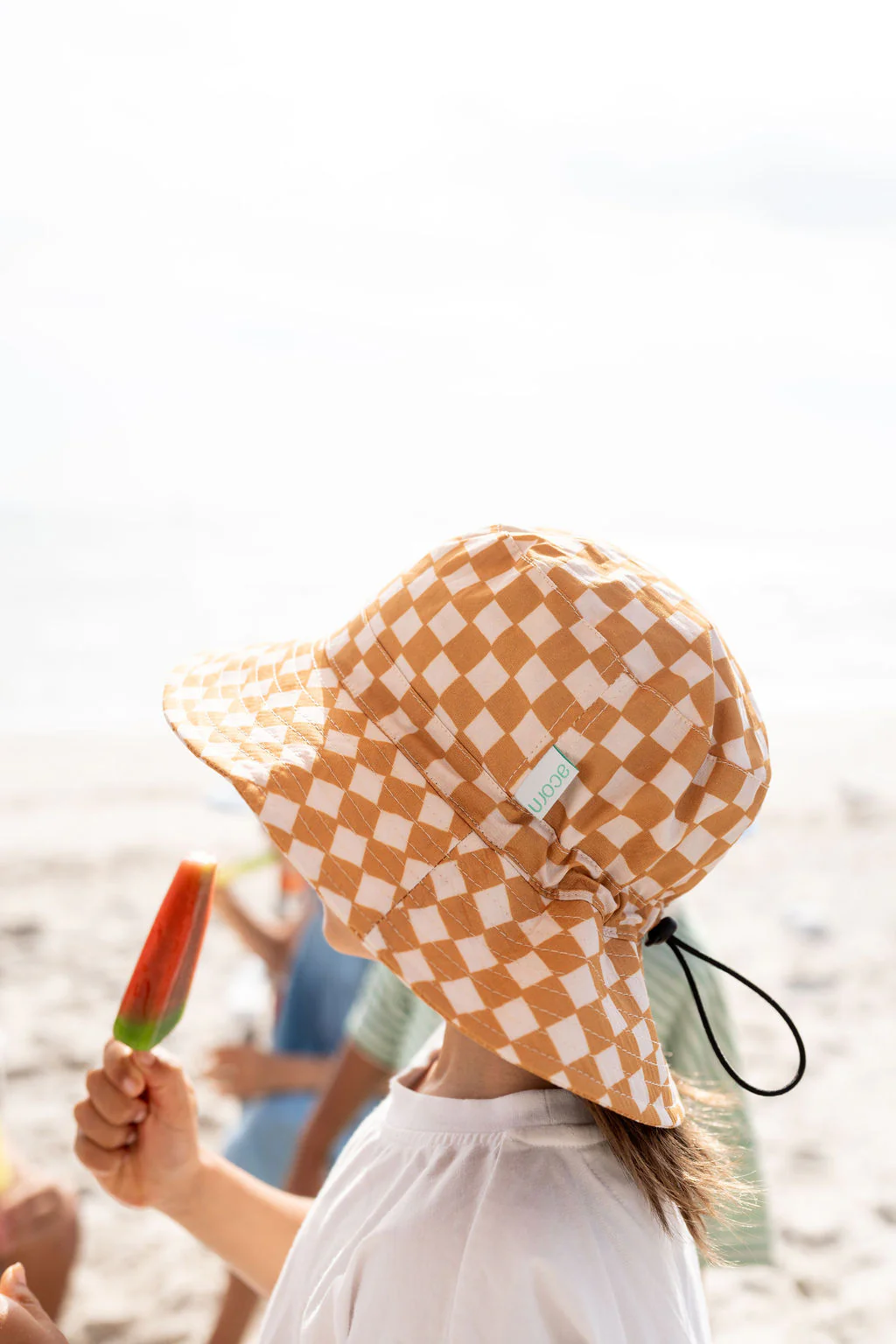 Checkmate Wide Brim Bucket Hat - Image 6