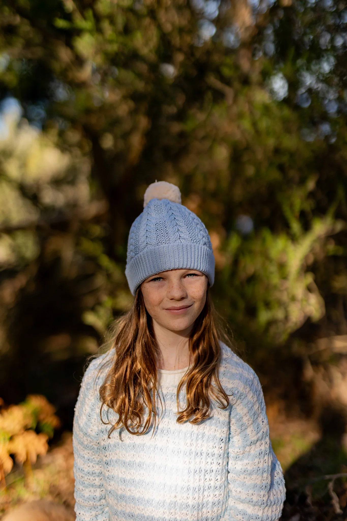 Acorn Copenhagen Merino Beanie Blue - Image 6