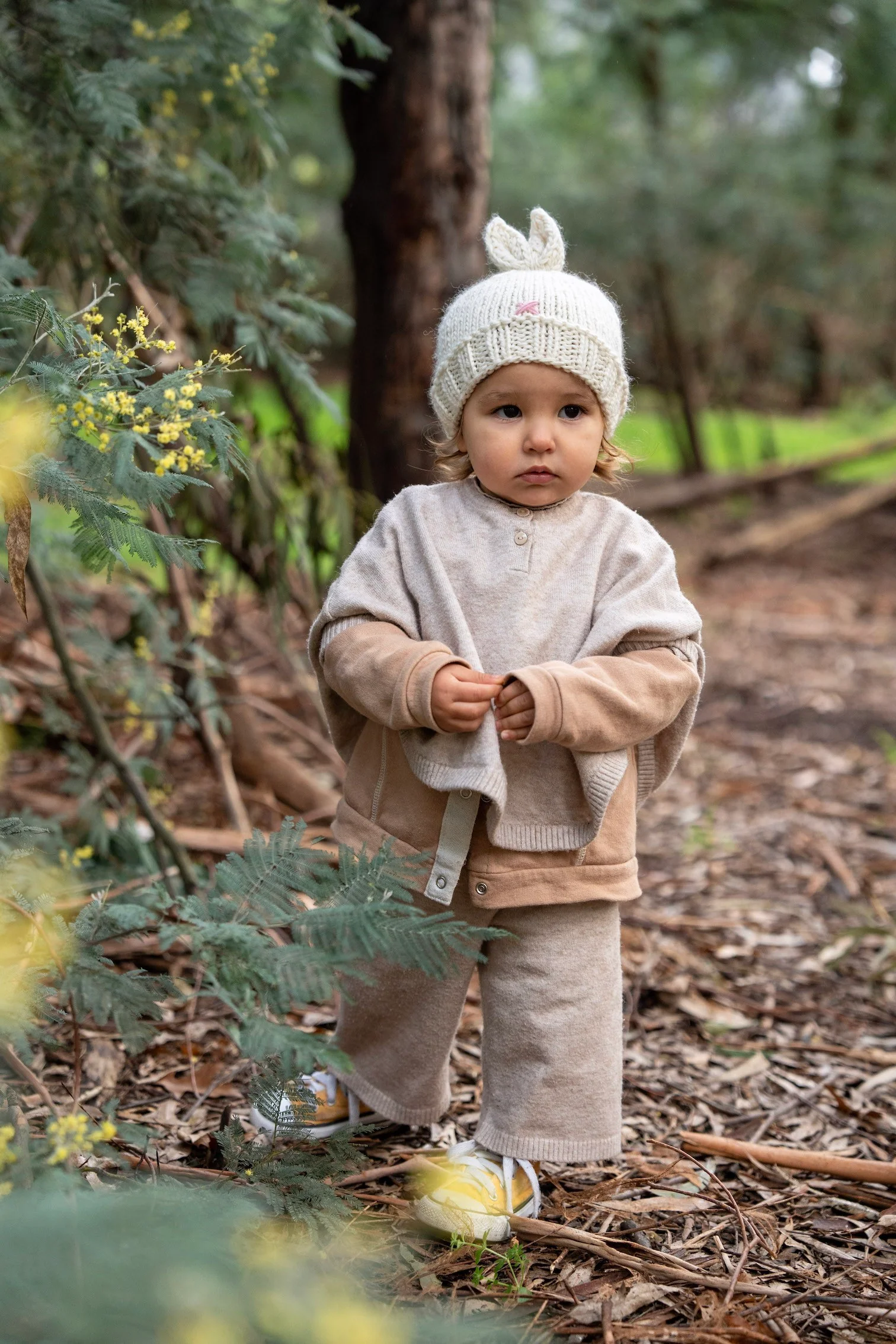 Cottontail Beanie - Cream - Image 3