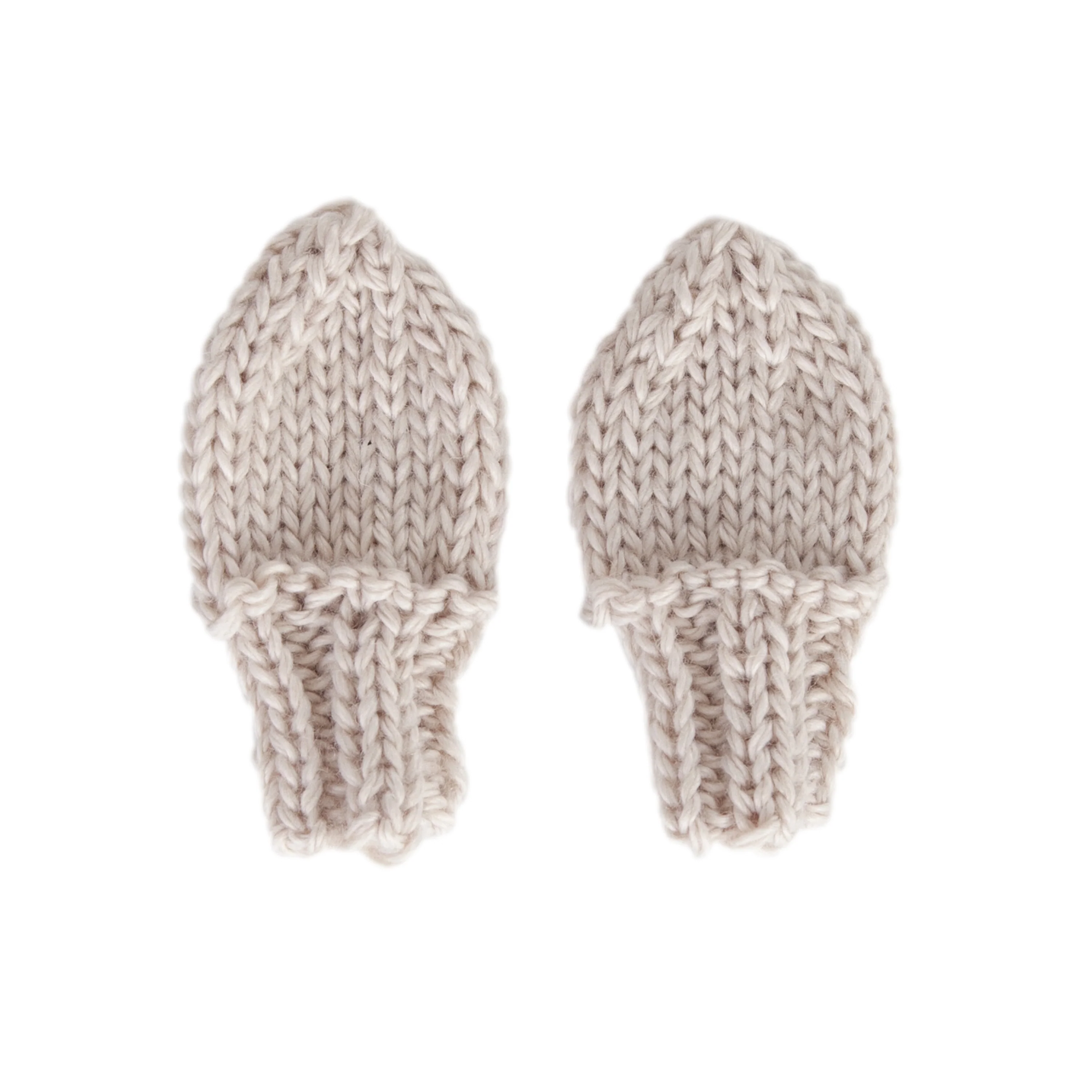 Cottontail Mittens - Oatmeal
