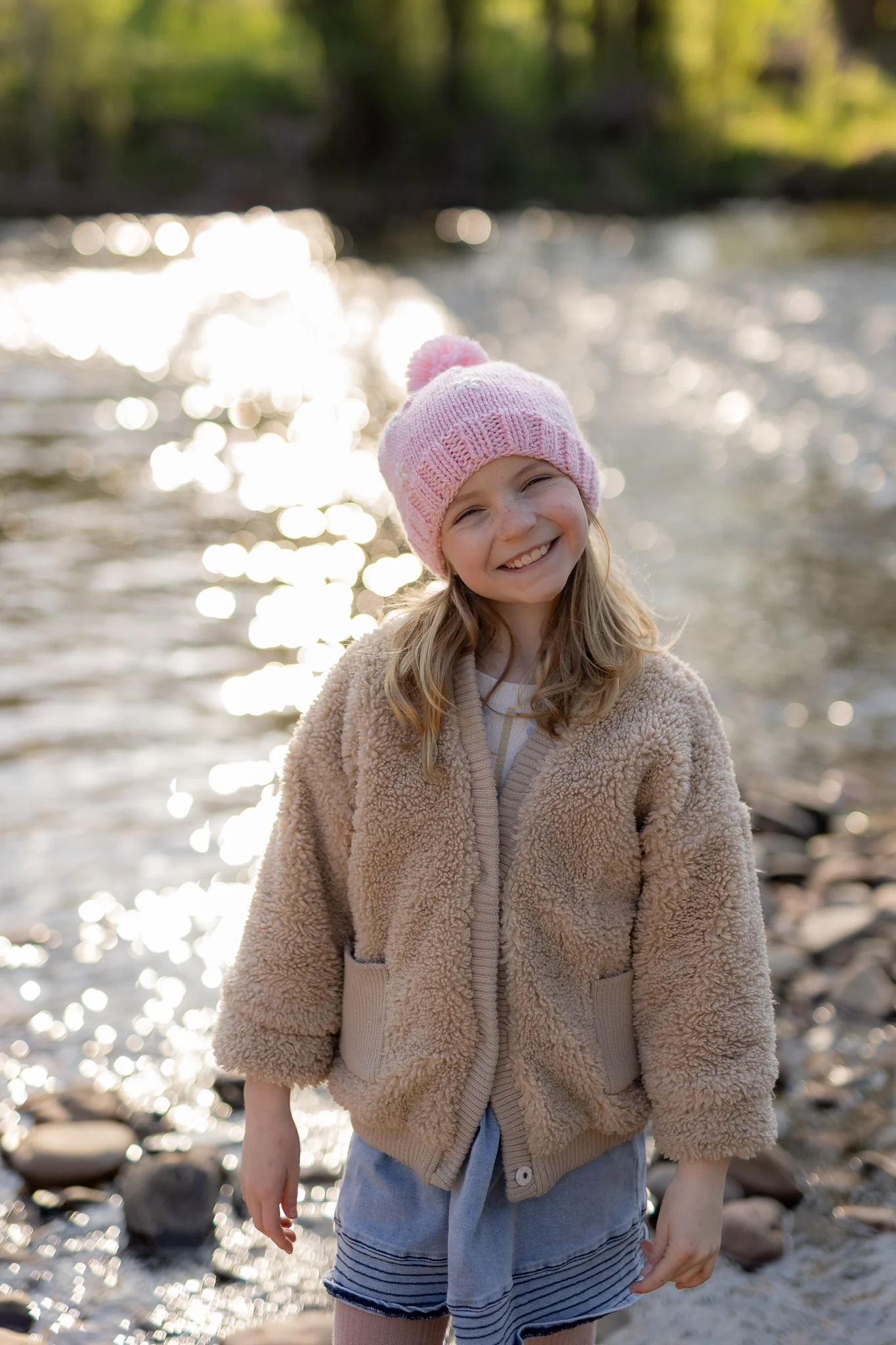 Daisy Beanie Pink - Image 5