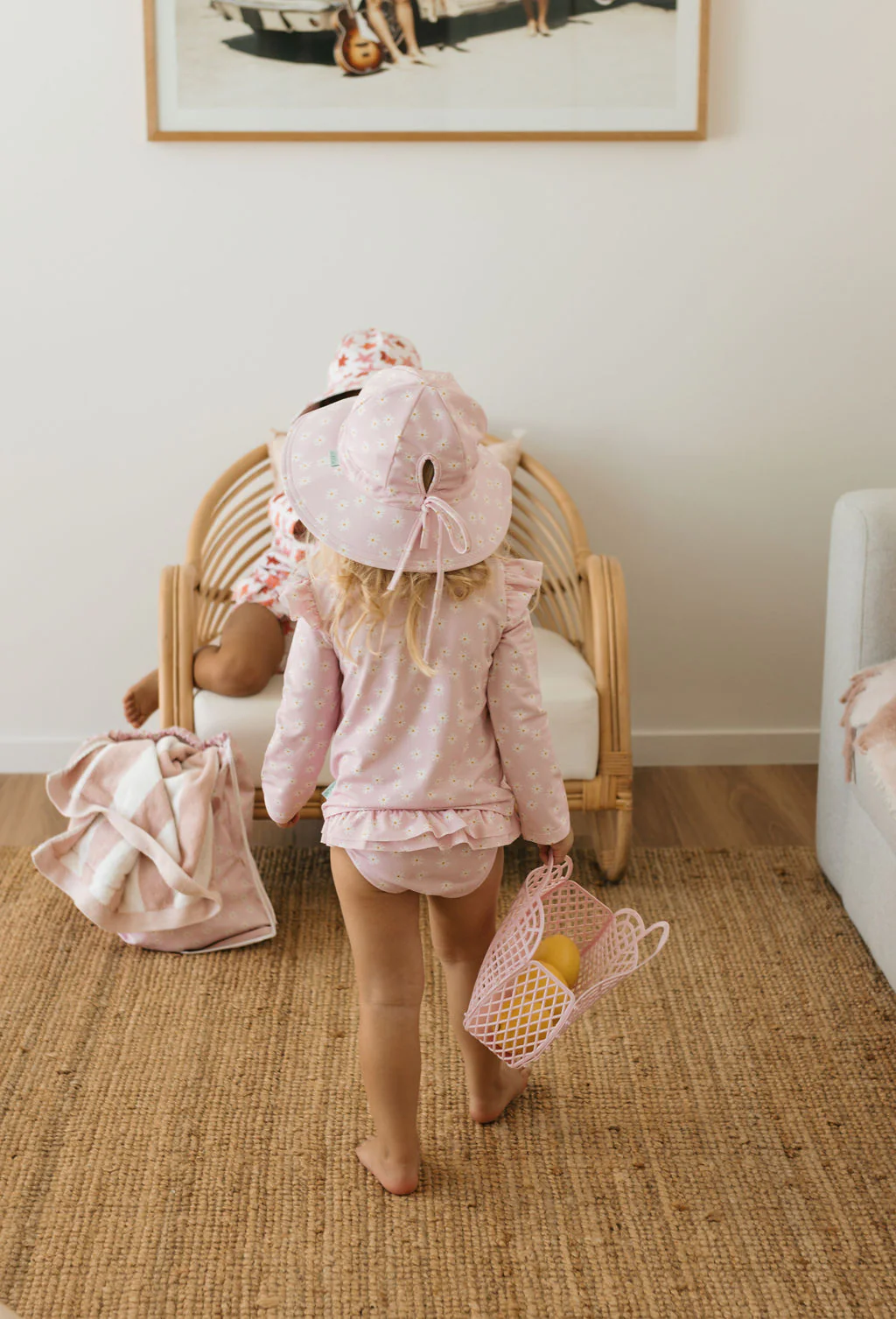 Daisy Fields Wide Brim Swim Hat - Image 6
