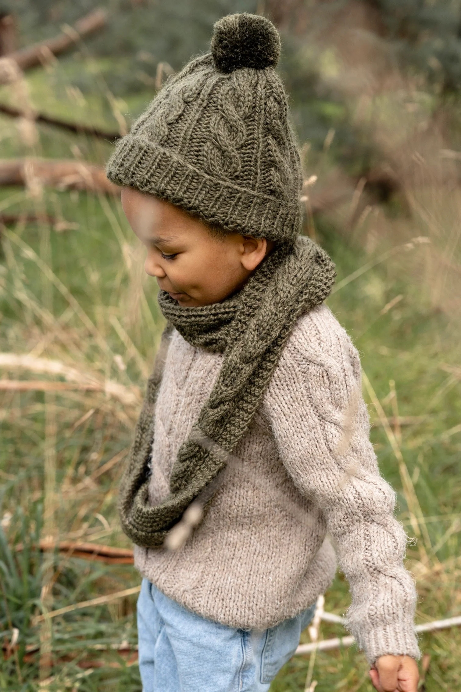 Acorn Free Spirit Beanie - Khaki - Image 3