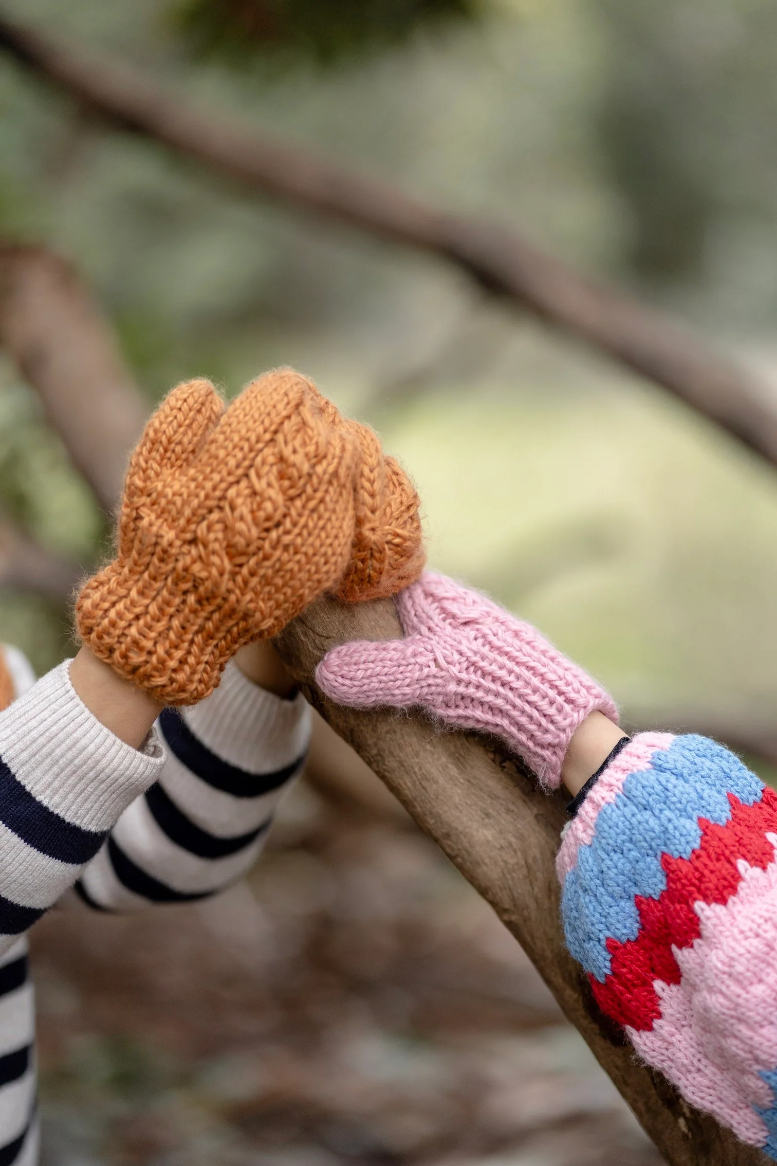 Acorn Free Spirit Mittens - Caramel - Image 2
