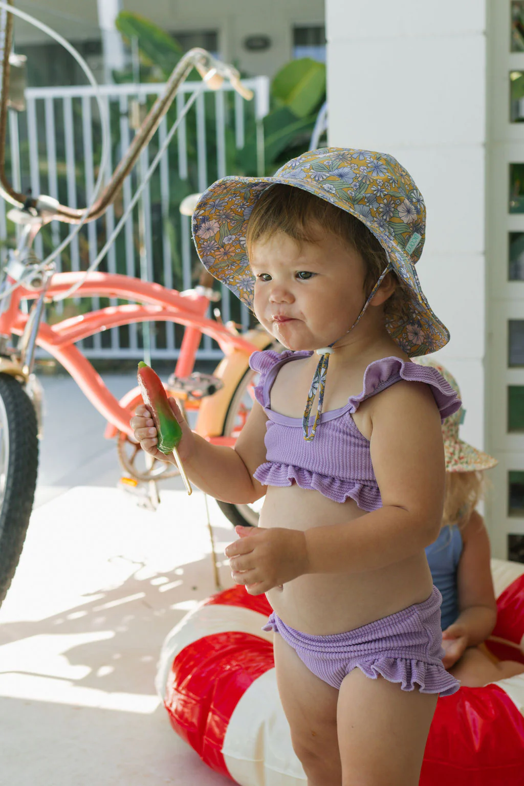 Gardenia Wide Brim Sun Hat - Image 6
