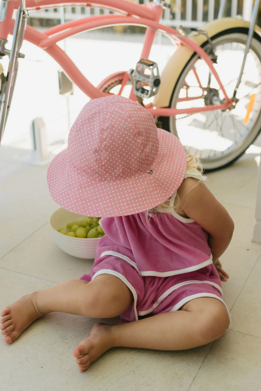 Heather Wide Brim Reversible Sun Hat - Image 5