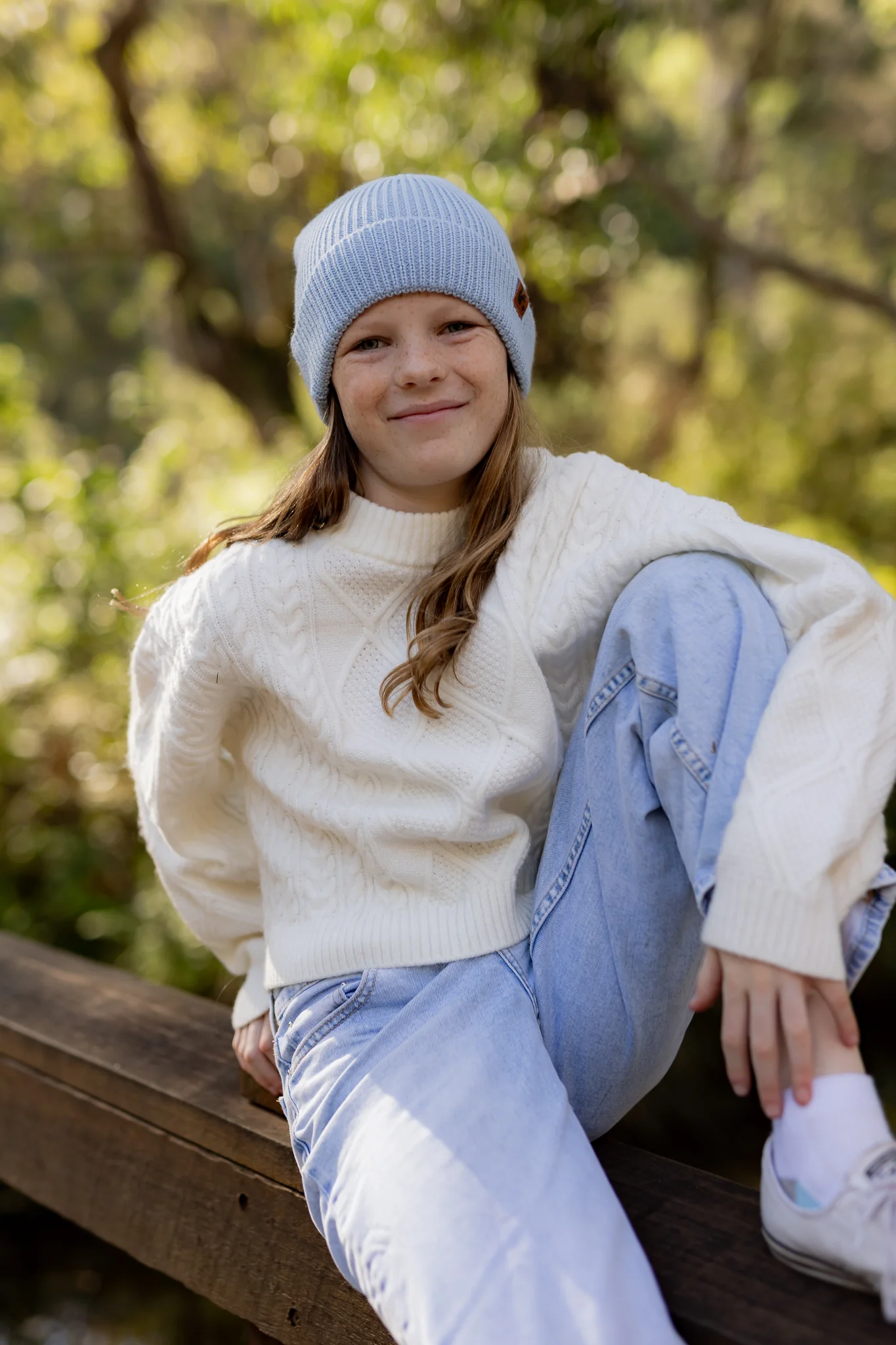 Acorn Helsinki Beanie Light Blue - Image 5