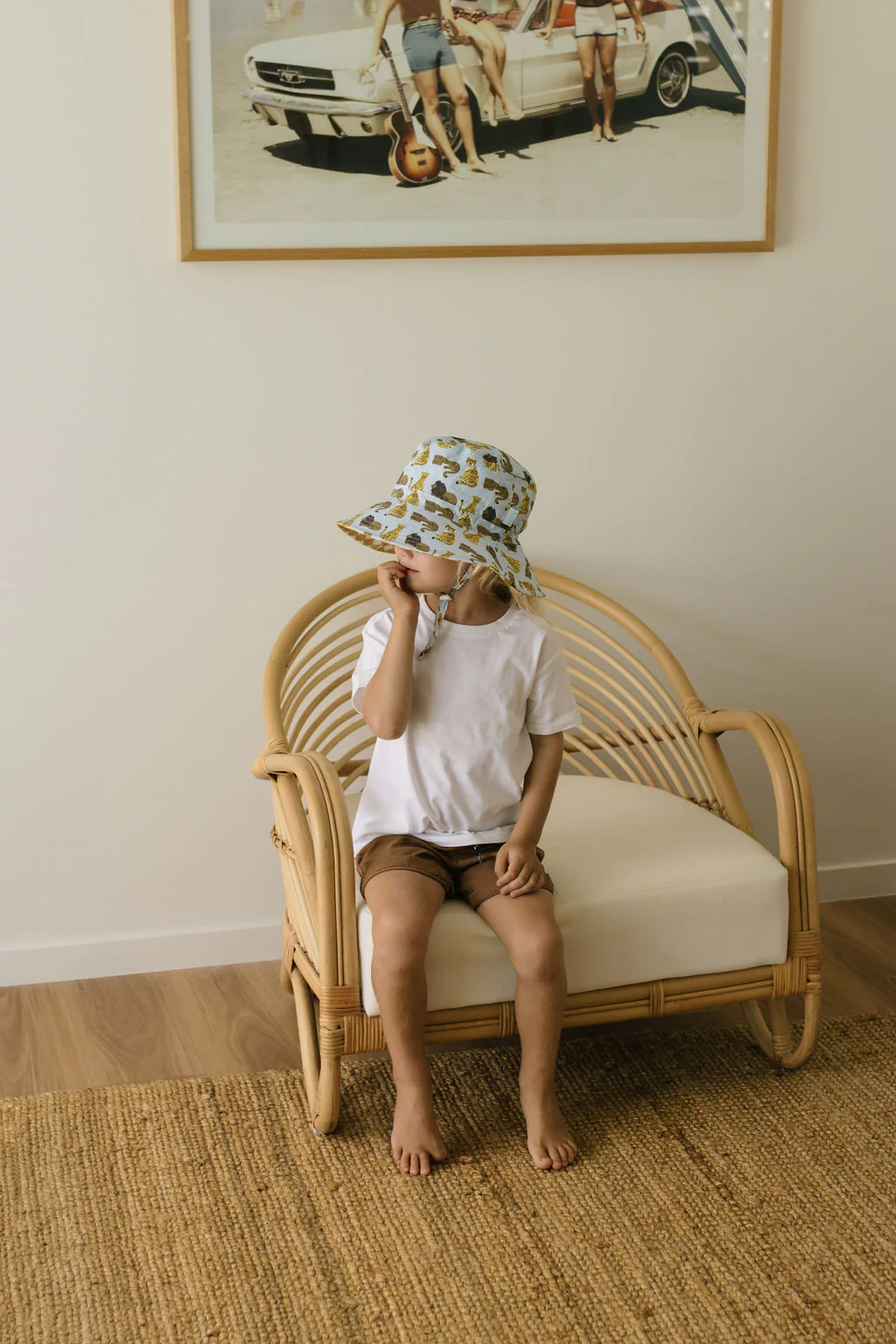Jungle Kings Wide Brim Bucket Hat - Image 4