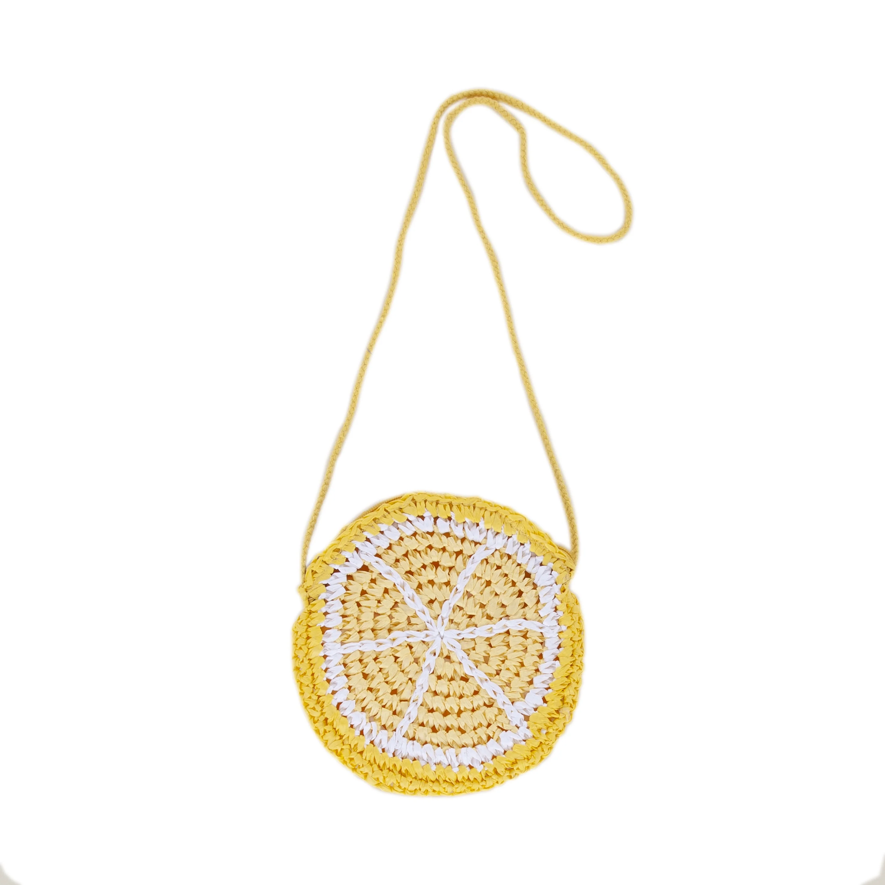 Straw Bag - Lemon