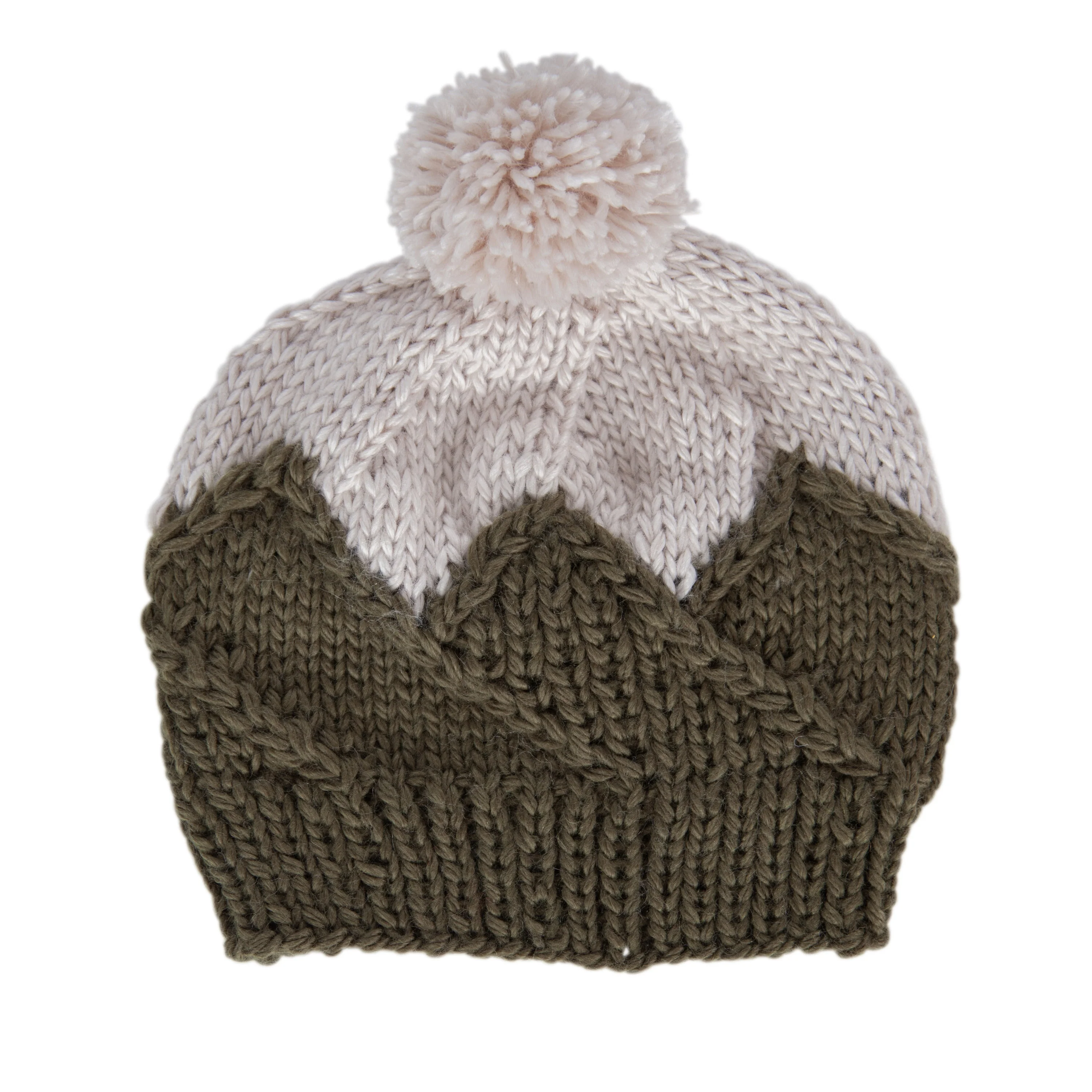 Acorn Mountain Top Beanie Khaki