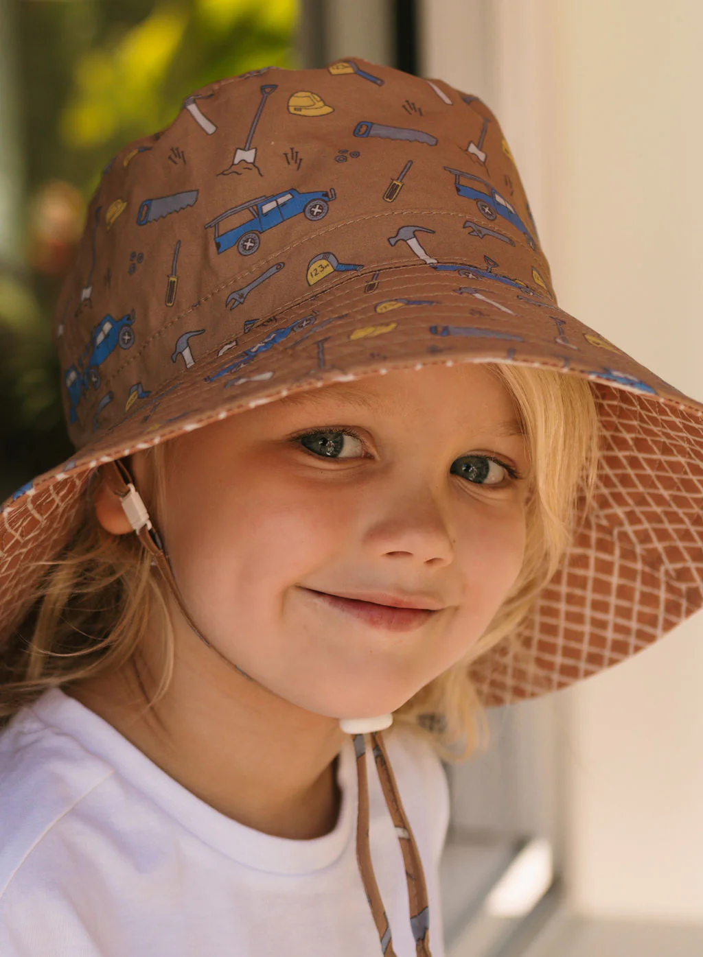 On The Tools Wide Brim Bucket Hat - Image 4