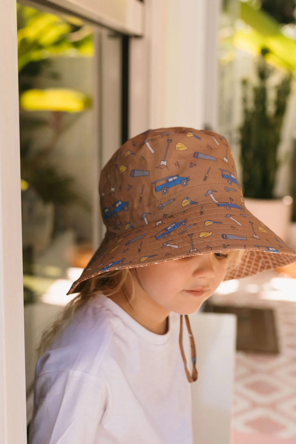On The Tools Wide Brim Bucket Hat - Image 5