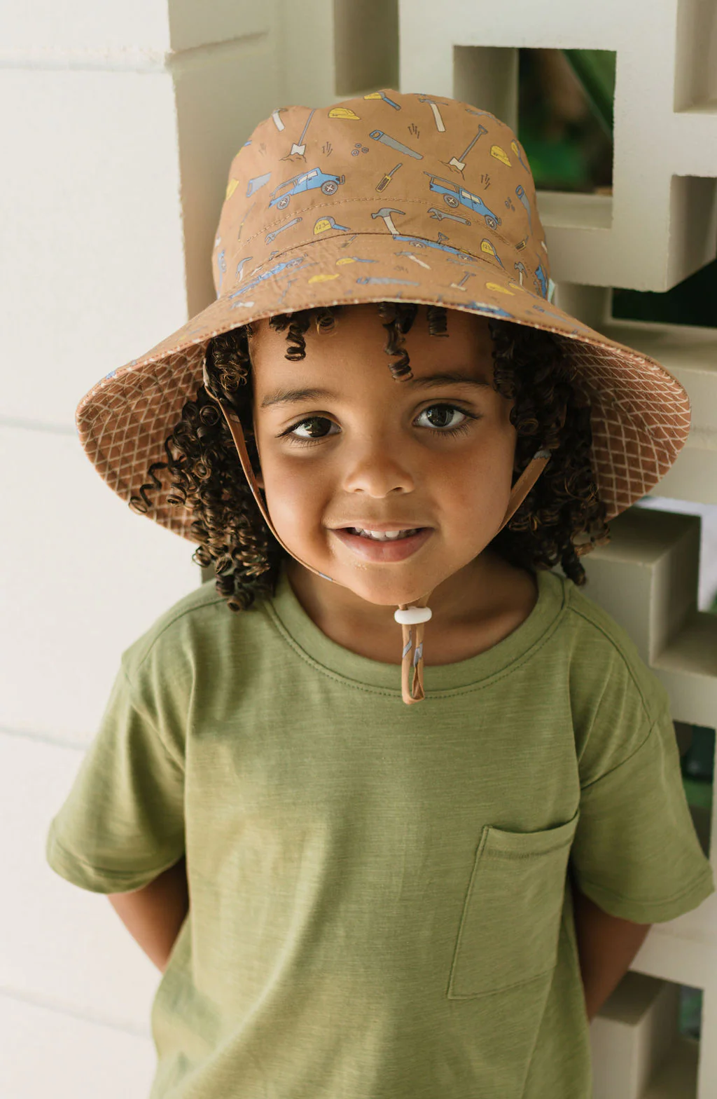 On The Tools Wide Brim Bucket Hat - Image 7