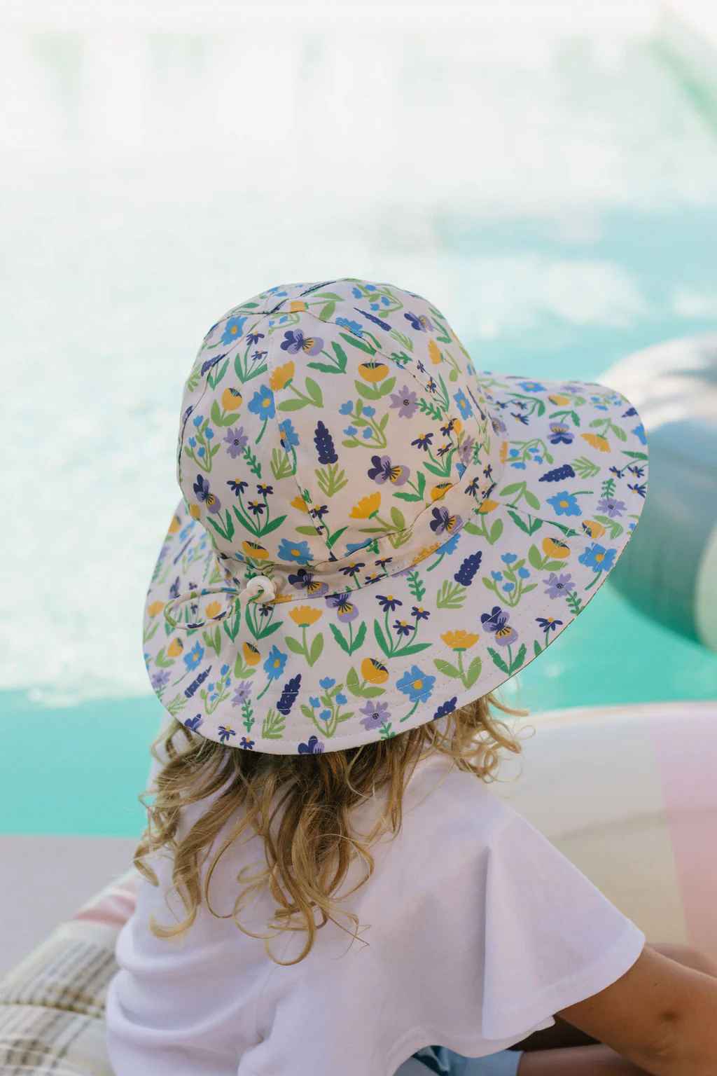 Springtime Wide Brim Sun Hat - Image 3