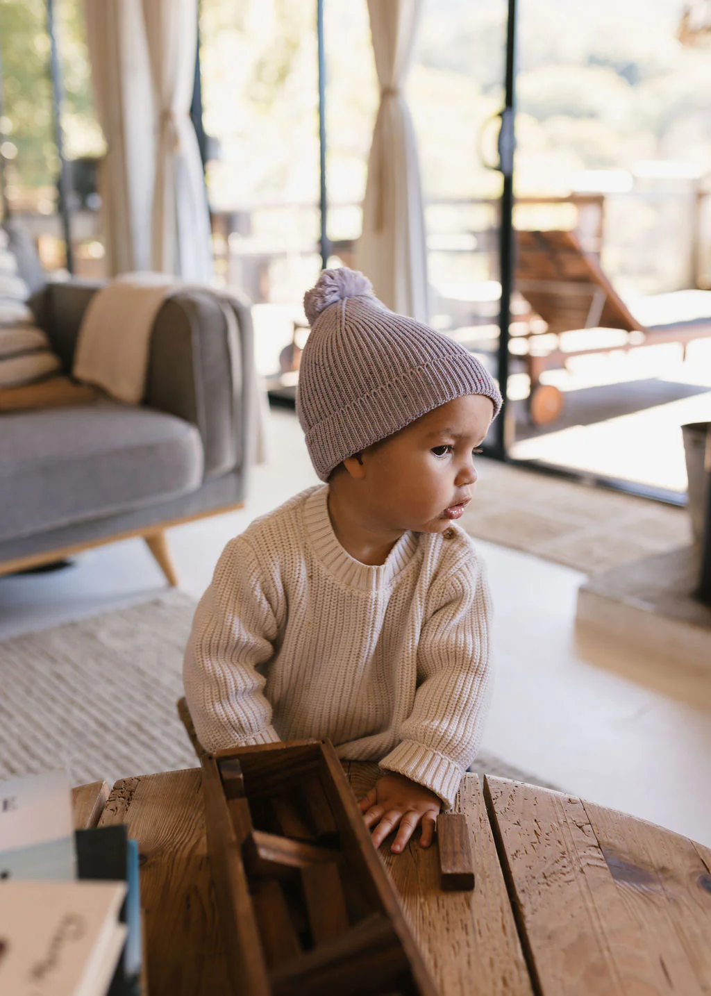 Stargaze Beanie Lavender Speckle - Image 6