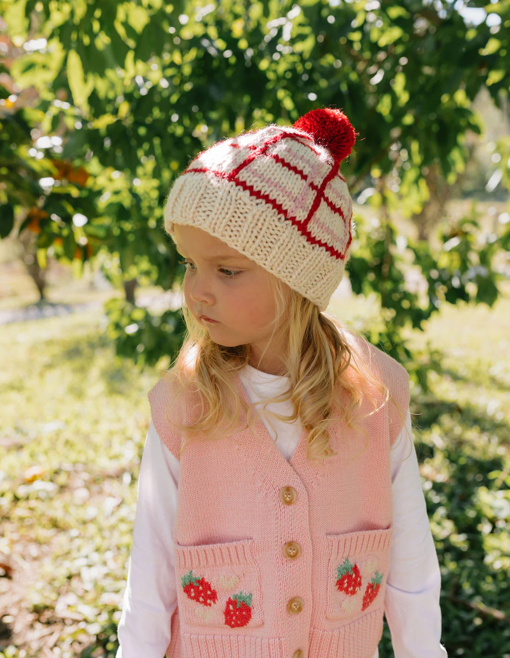 Strawberry Fields Merino Vest - Image 3