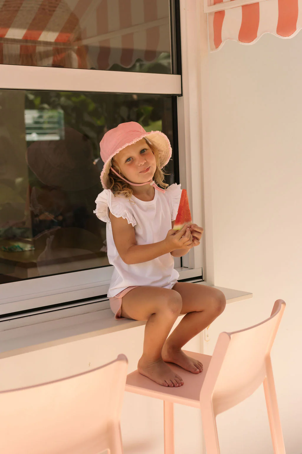 Strawberry Frayed Bucket Hat - Image 6