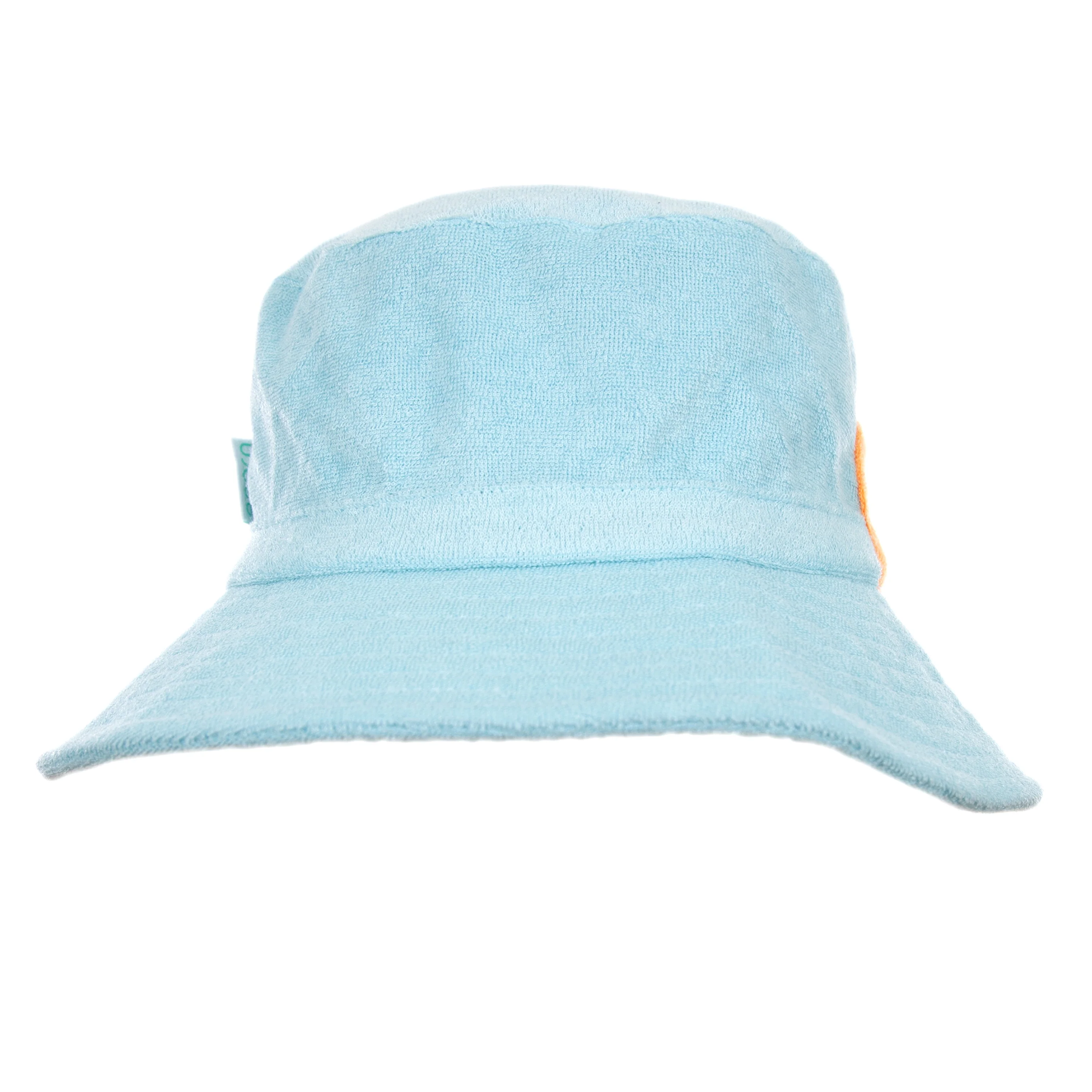 Terry Towelling Bucket Hat - Light Blue