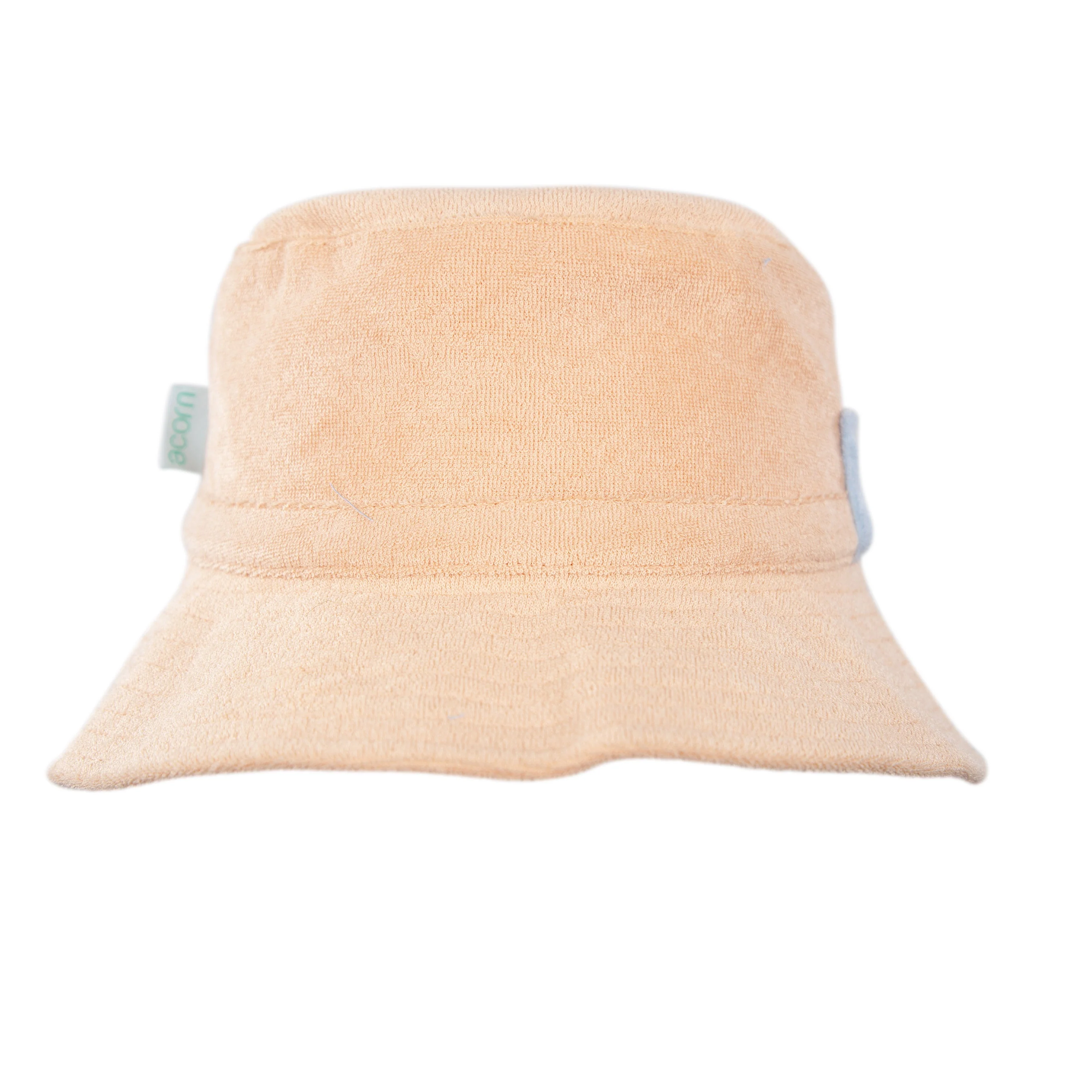 Terry Towling Bucket Hat - Peach