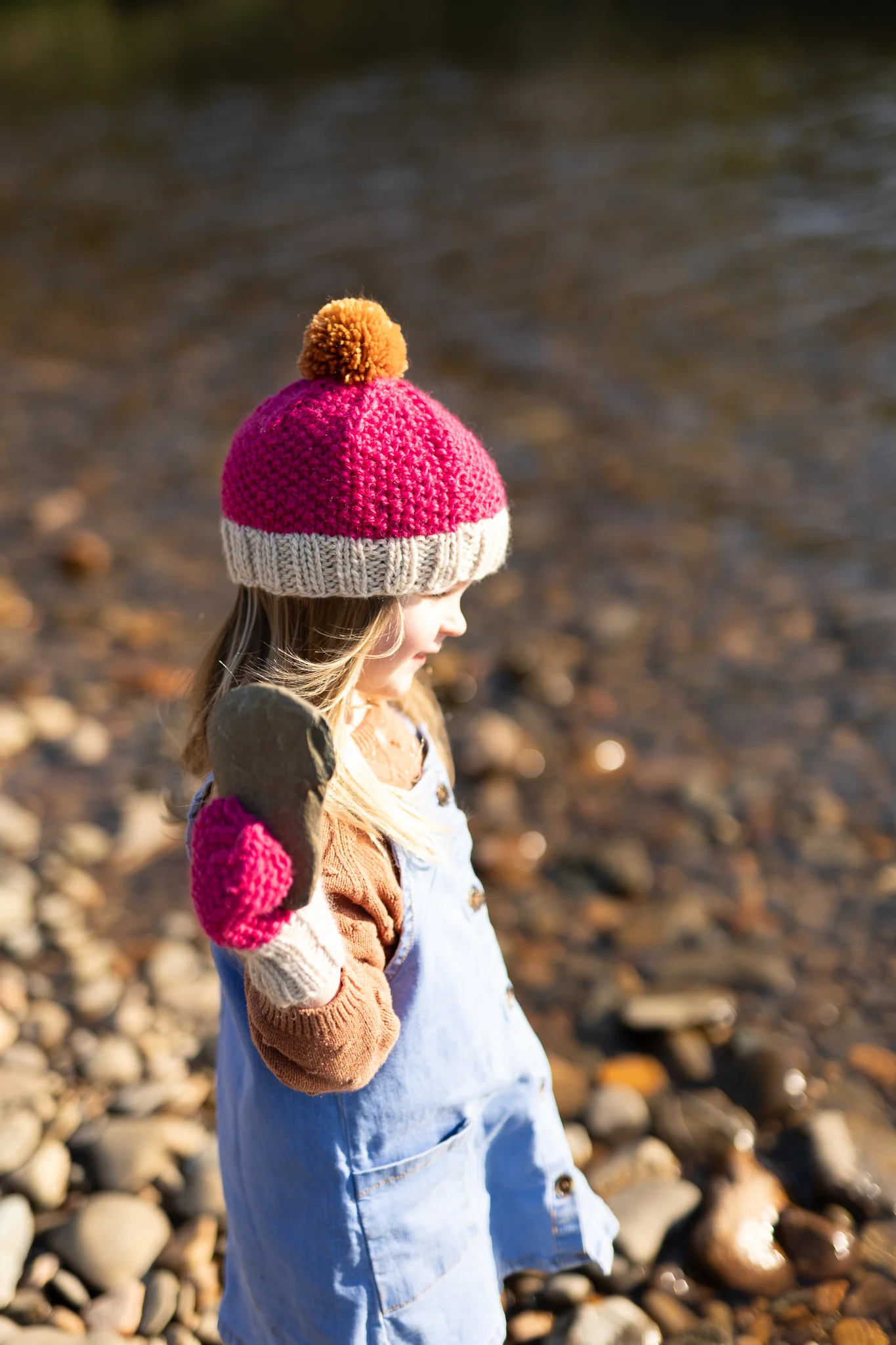 Acorn Wilderness Beanie Fuschia - Image 5