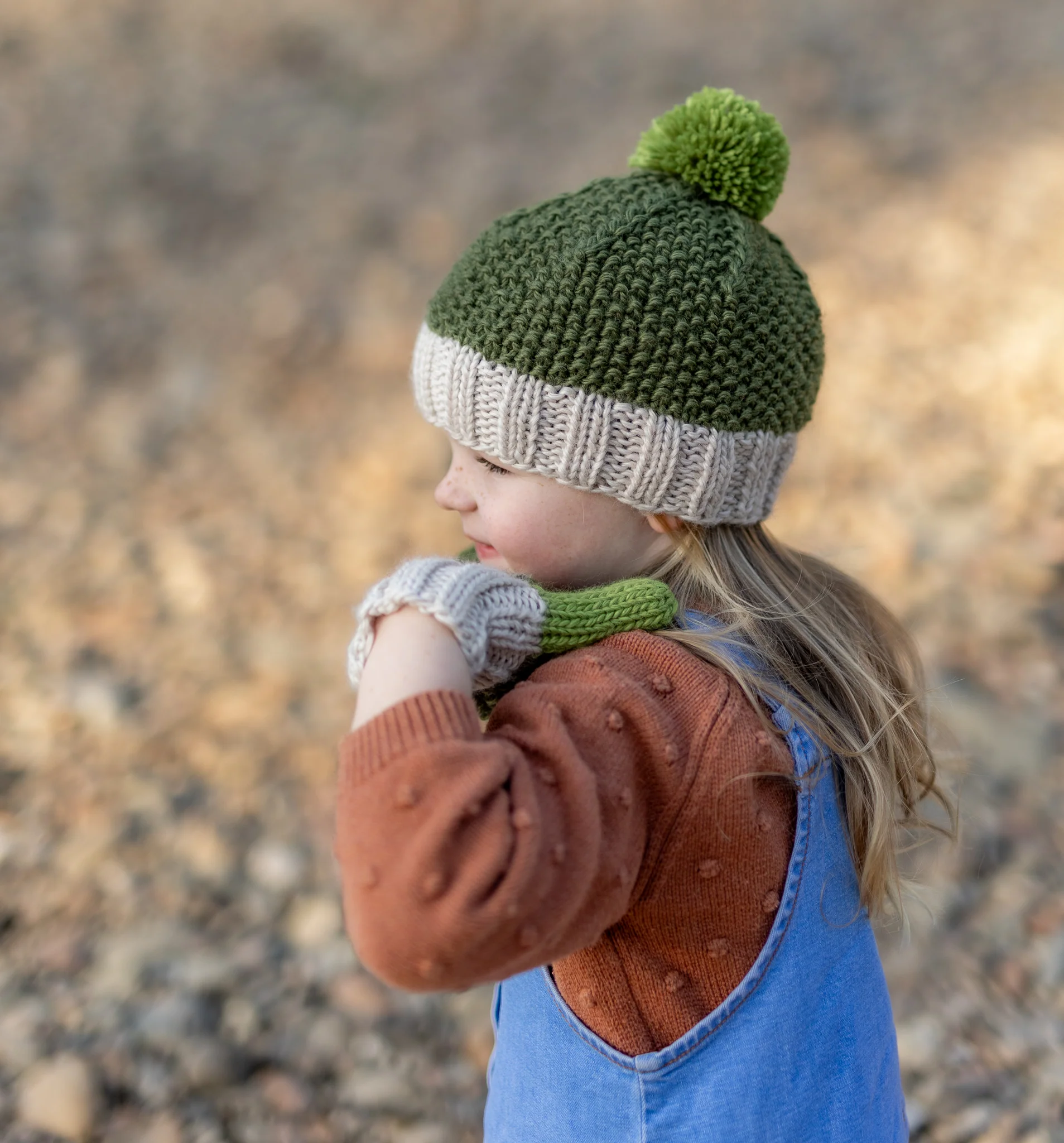 Acorn Wilderness Beanie Khaki - Image 4