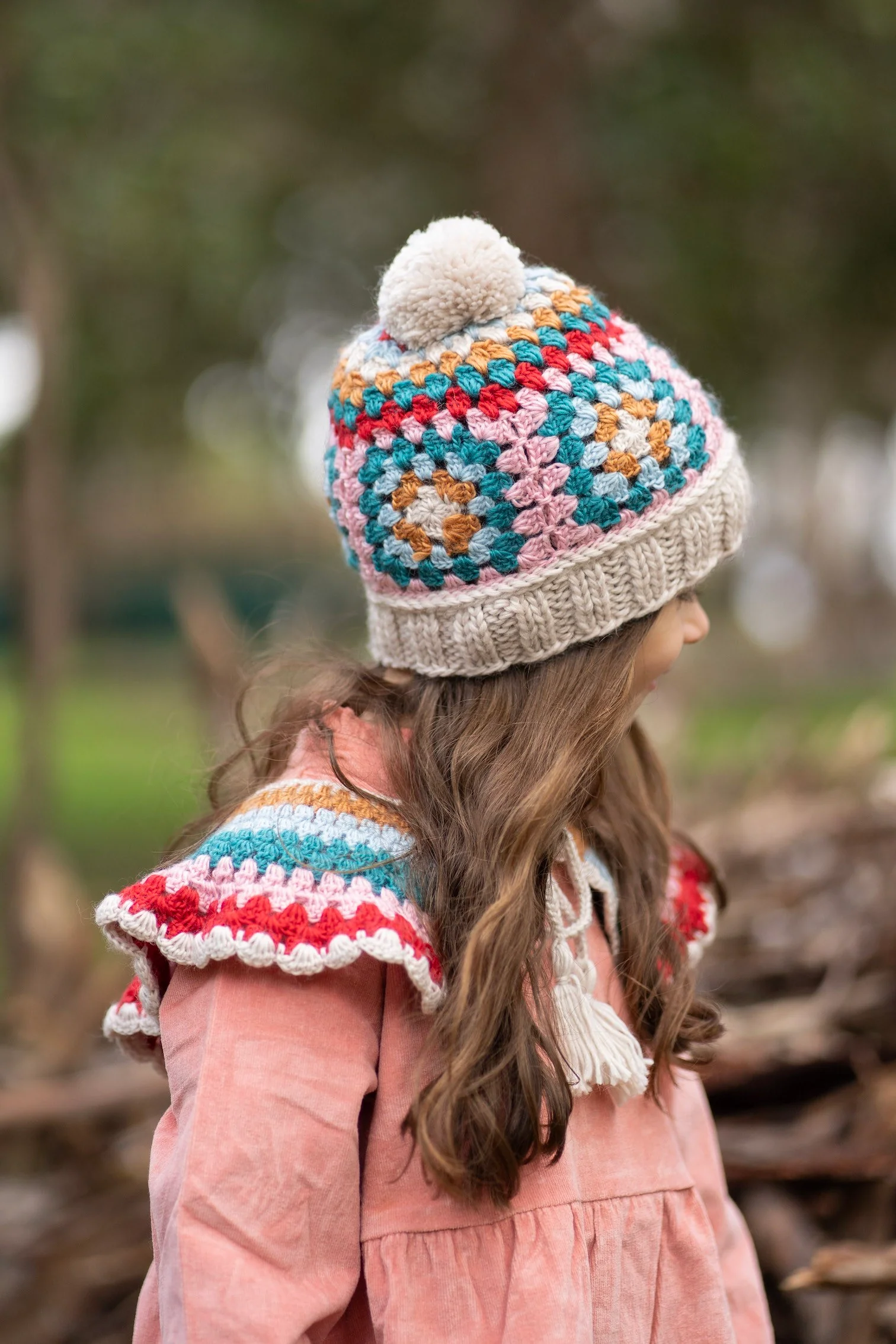 Acorn Woodstock Beanie - Oatmeal - Image 3