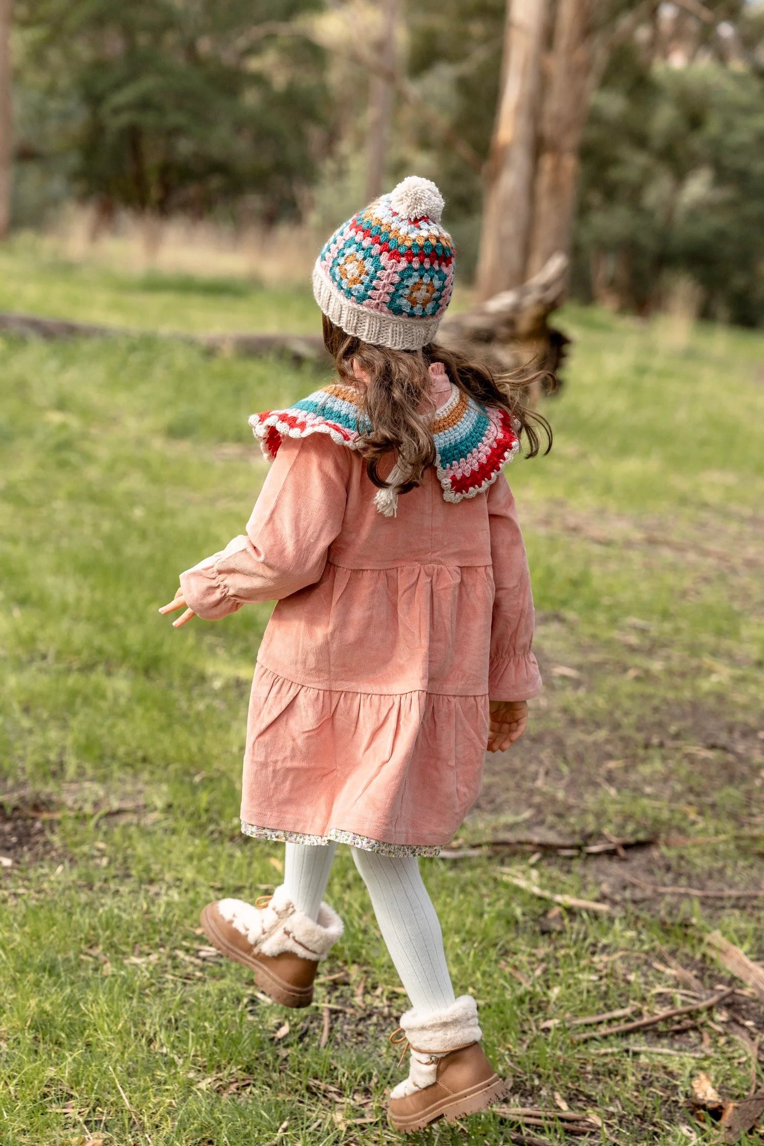 Acorn Woodstock Beanie - Oatmeal - Image 4