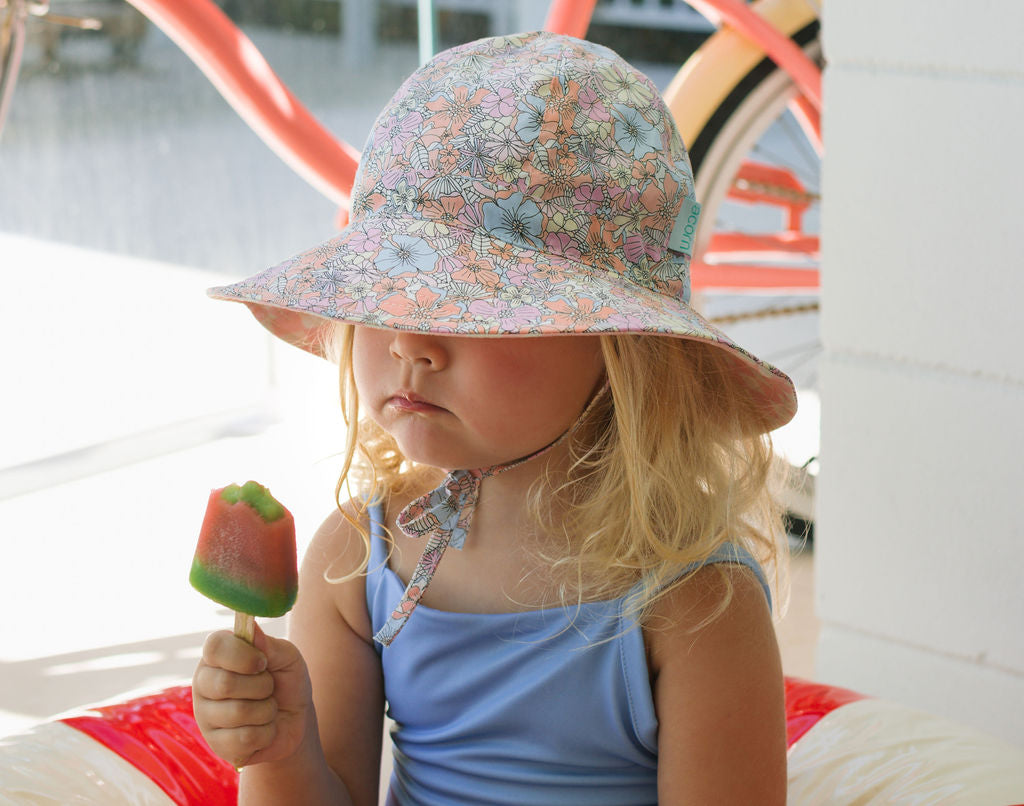 Yasmine Reversible Wide Brim Sun Hat - Image 2