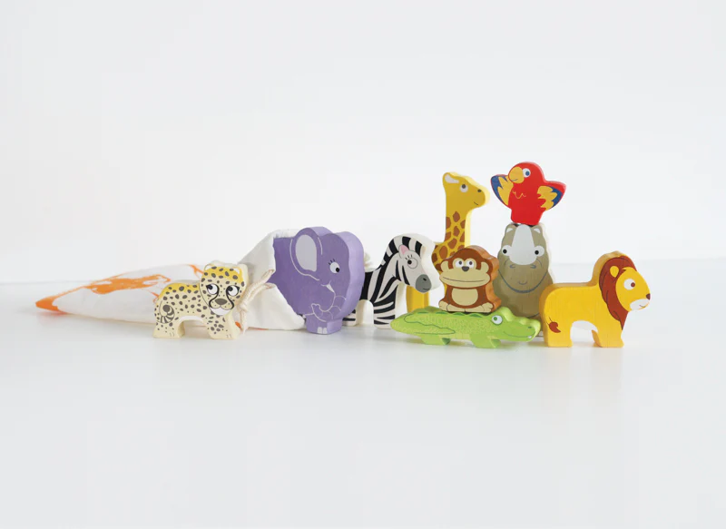 African Animal Stacker Set - Image 4