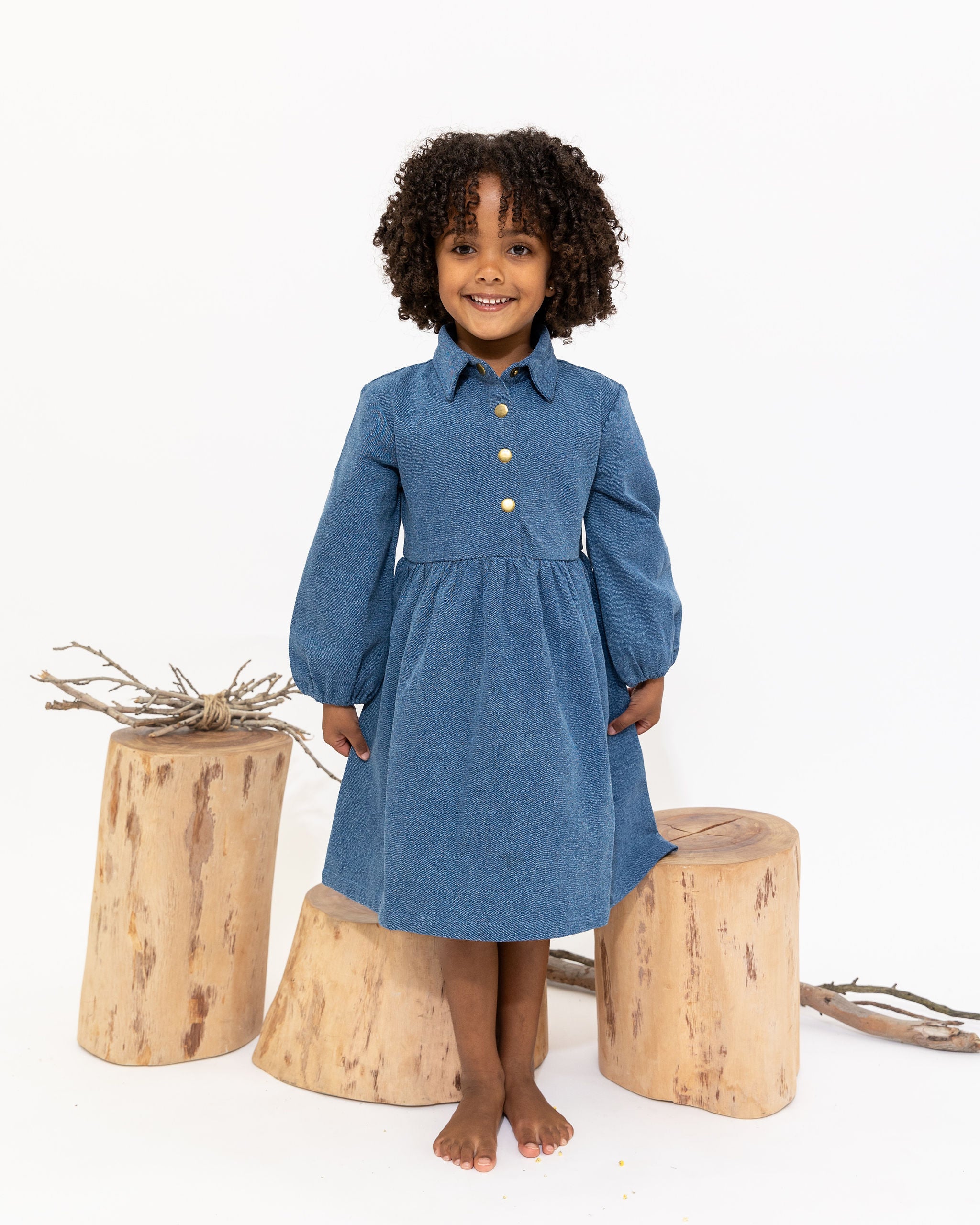 Alex and Ant Aria Dress - Demin - Image 4