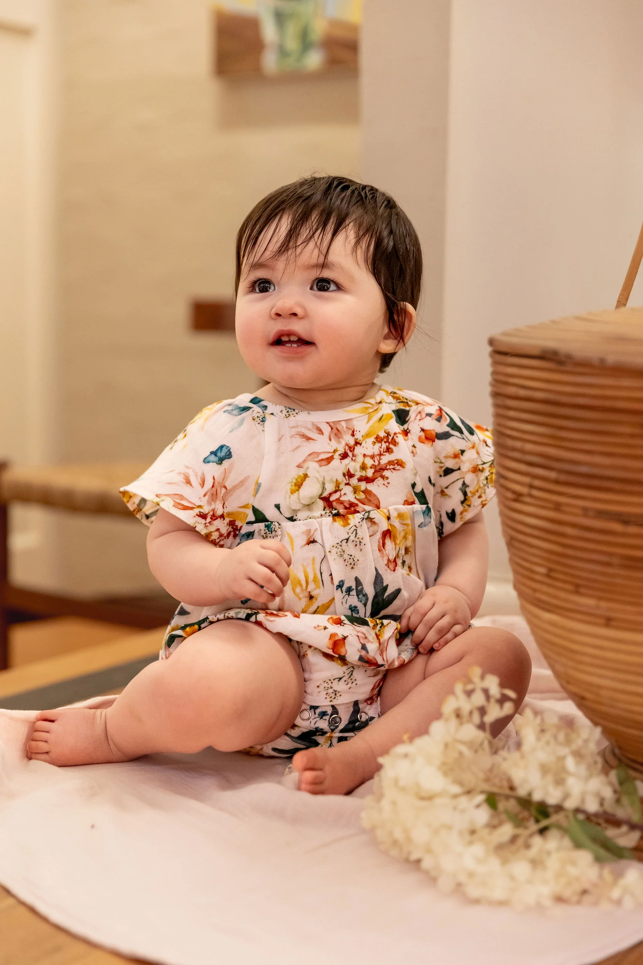 Alex and Ant Iris Playsuit - Floral - Image 3