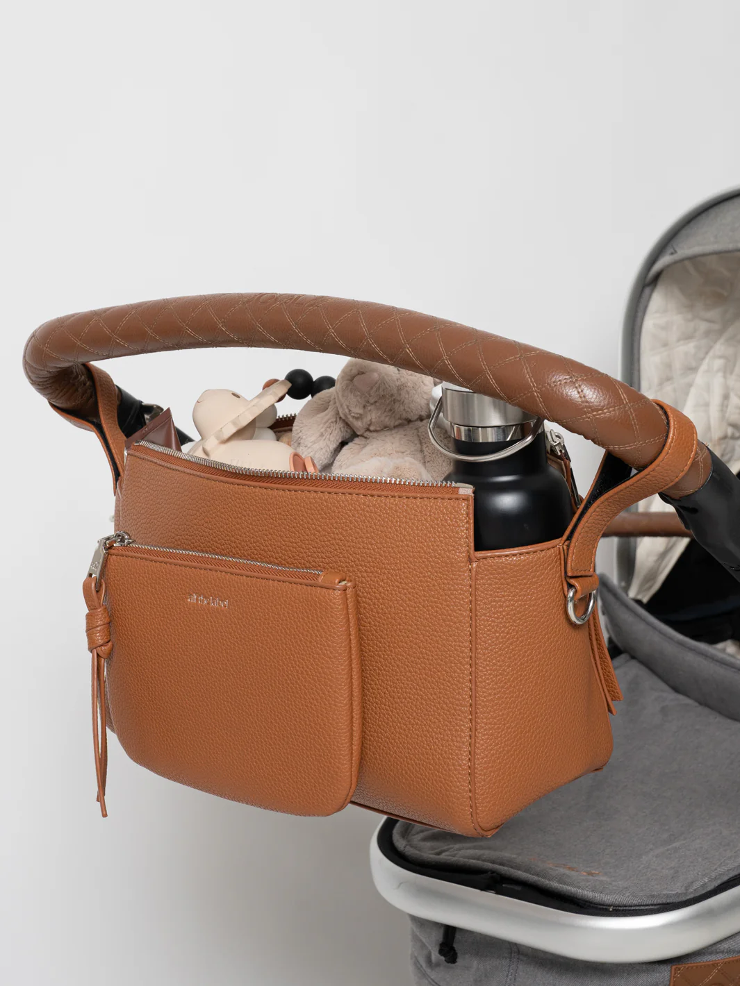 Eliza Pram Caddy - Toffee - Image 2