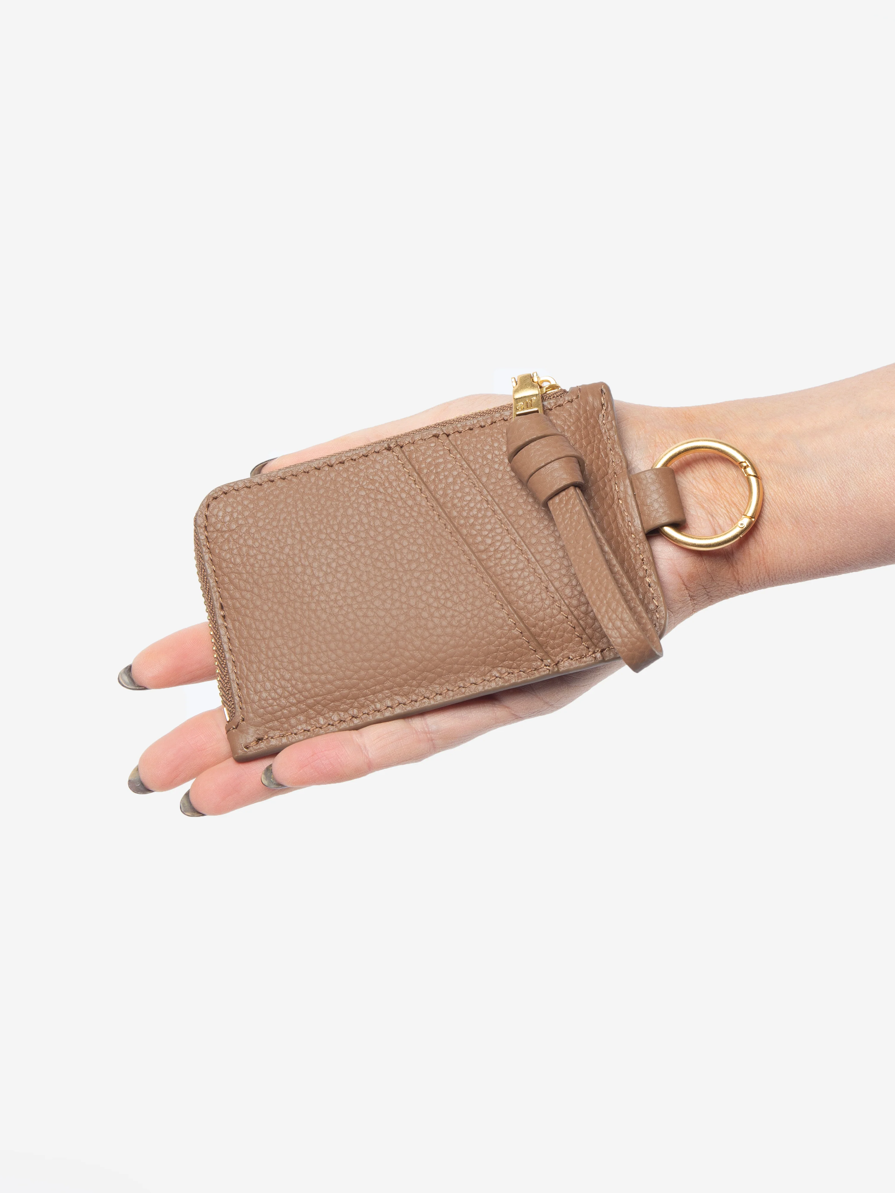 Luxe Dot Wallet - Pecan - Image 2