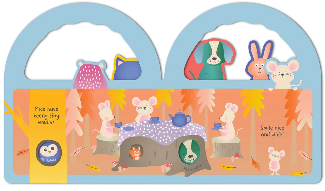 Baby's World - Peek-a-Boo Handle Book - Eyes, Nose - Image 2