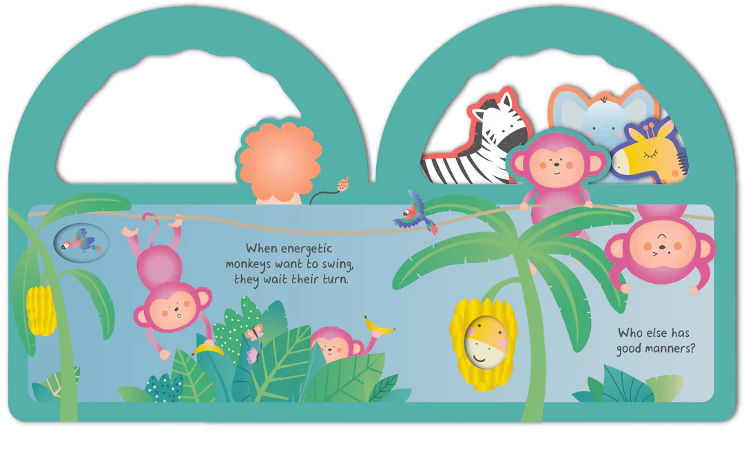 Baby's World - Peek-a-Boo Handle Book - We Can Say - Image 2