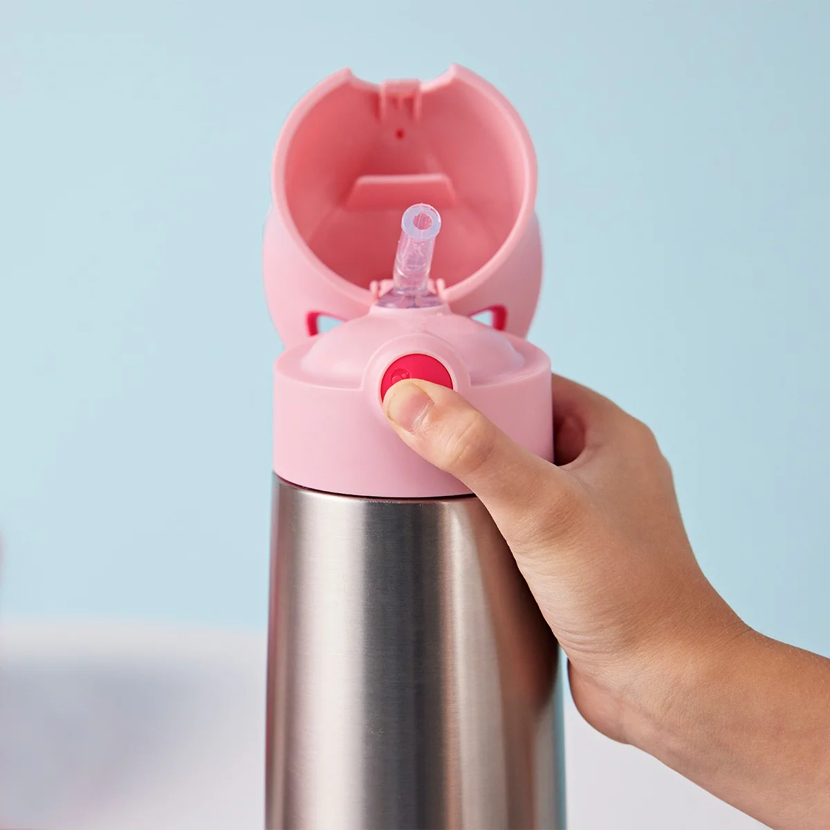 Insulated Drink Bottle 500ml - Flamingo Fizz - Image 2