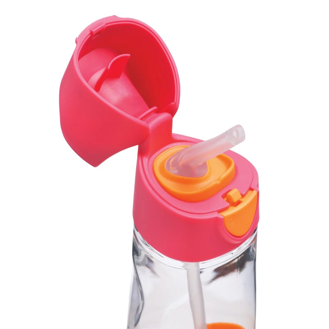 Tritan Drink Bottle 450ml - Strawberry Shake - Image 4