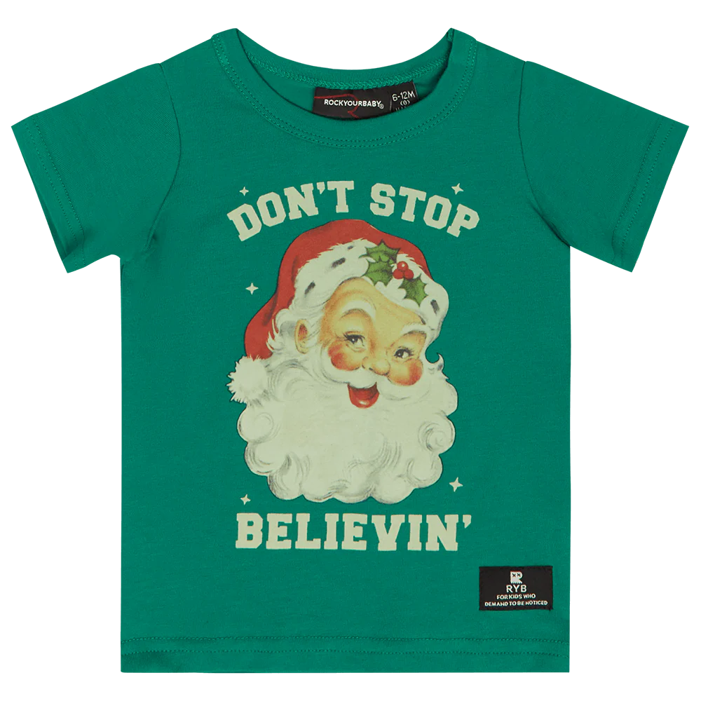 Rock Your Baby Don't Stop Believin' T-Shirt - Baby