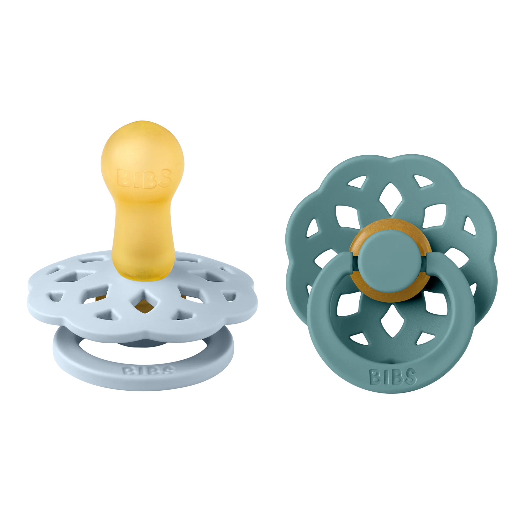 Boheme Pacifier 2 Pack - Baby Blue/Island Sea