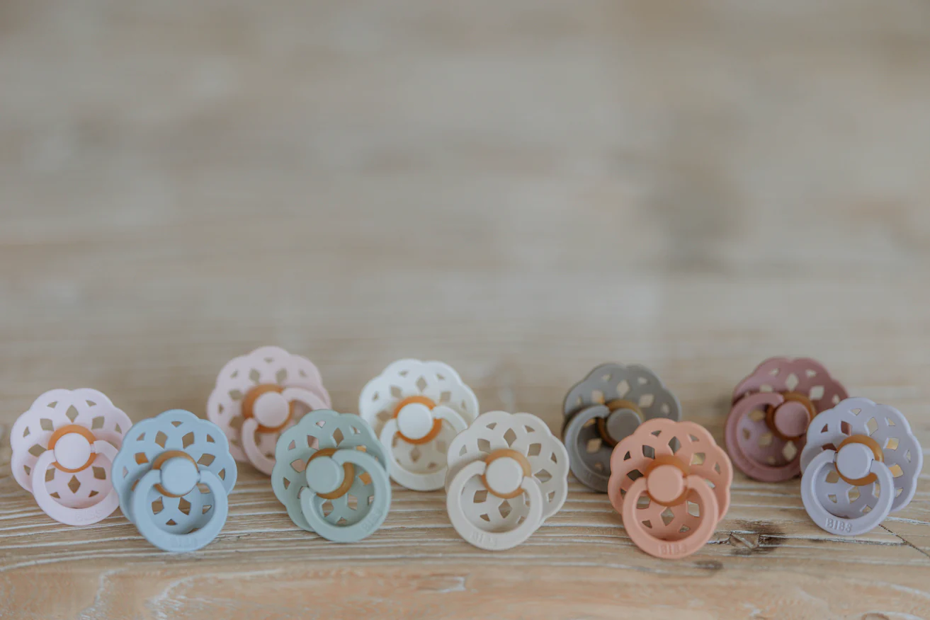 Boheme Pacifier 2 Pack - Blossom/Dusky Lilac - Image 9
