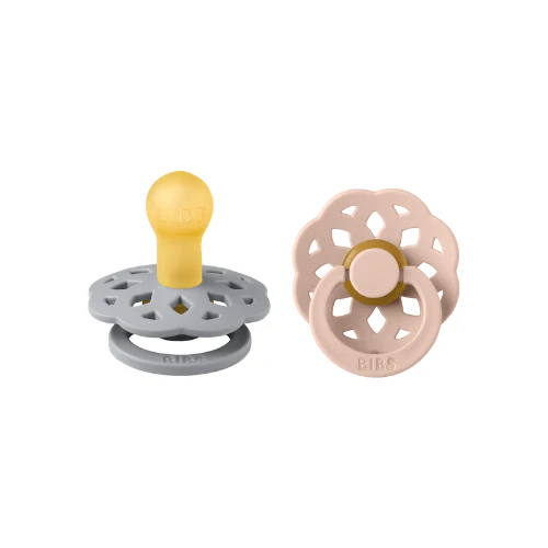 Boheme Pacifier 2 Pack - Cloud/Blush - Image 3