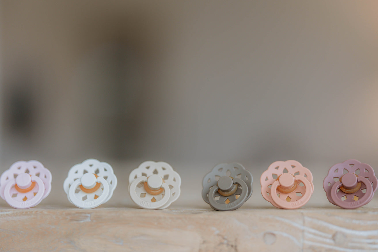 Boheme Pacifier 2 Pack - Woodchuck/Blush - Image 8