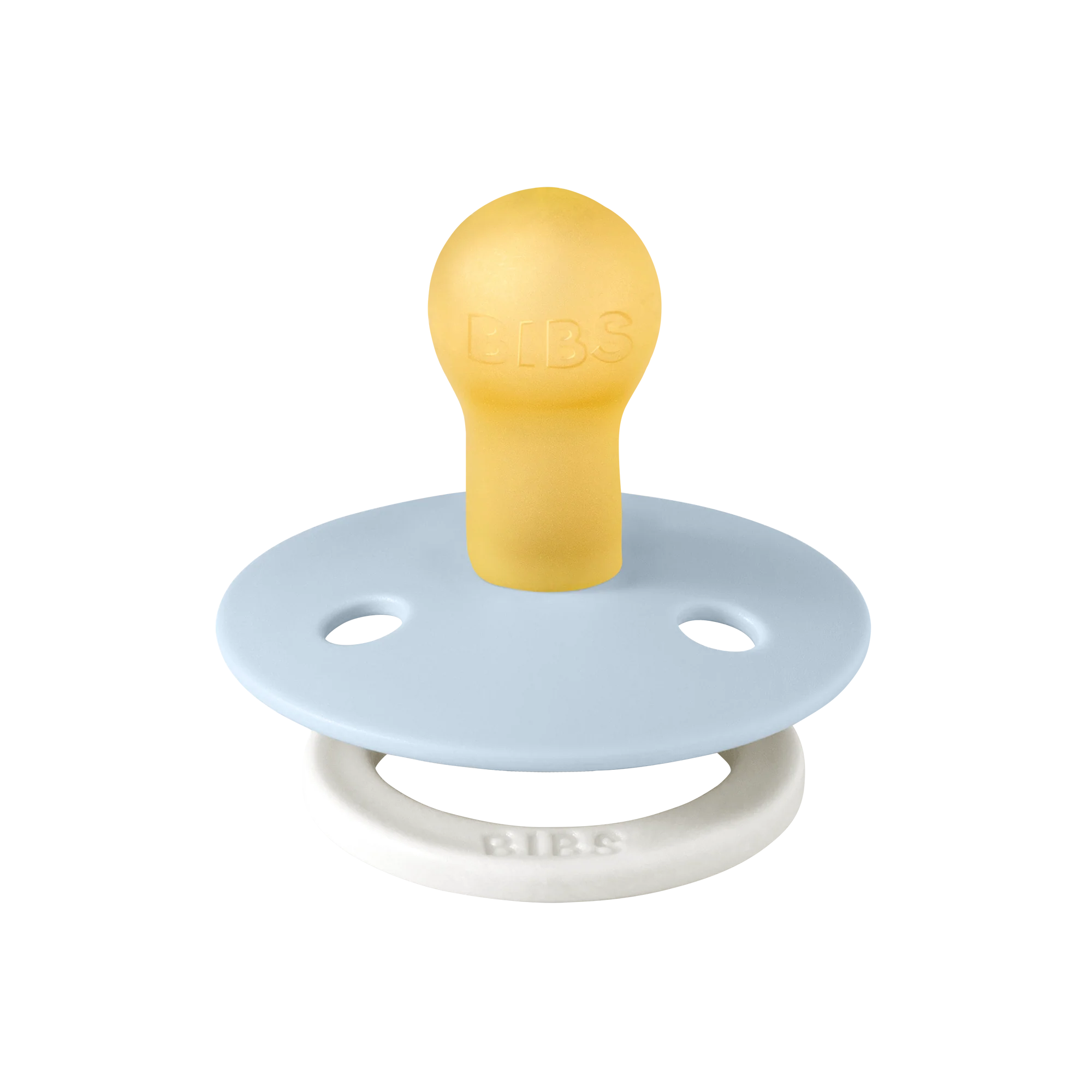 Colour GLOW Pacifier 2 Pack - Iron/Baby Blue - Image 2